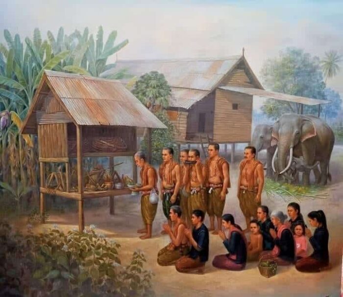 ภาพวาด จากหมู่บ้านช้าง จ.สุรินทร์ ตรา พร อาร์ทช้อป - Image 4