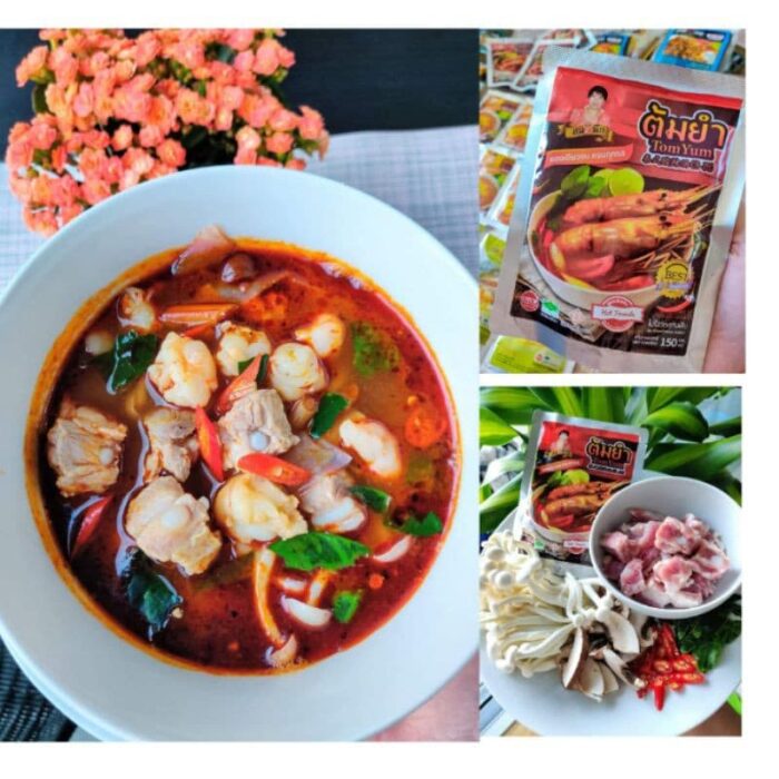 น้ำต้มยำปรุงสำเร็จ ขนาด 150 มล. ตรา เครื่องแกงสมใจนึก - รูปภาพ 2