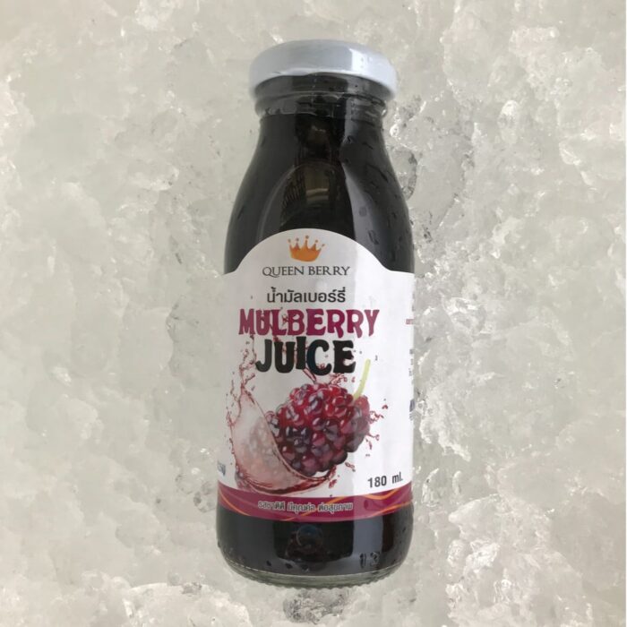 น้ำมัลเบอร์รี่พร้อมดื่ม ขนาด 180 ml ตรา Queen Berry - Image 2