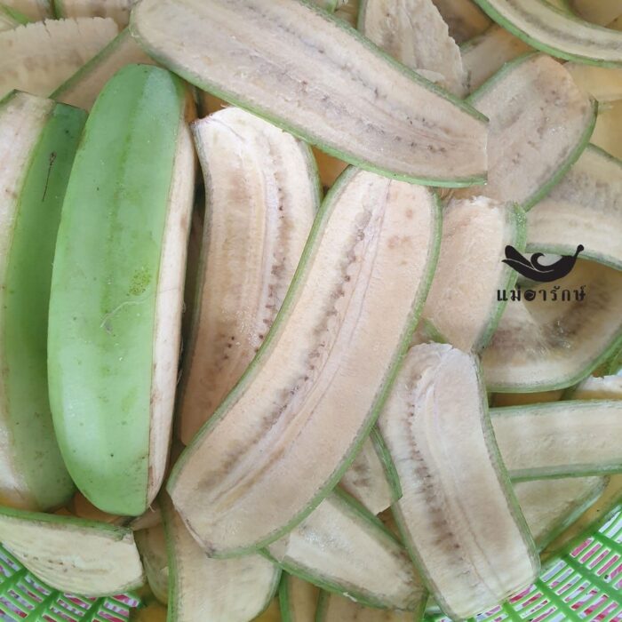 กล้วยกระทบเปลือก (กล้วยส้มทอดทั้งเปลือก อบเกลือ เค็มน้อย) ขนาด 230 กรัม ตรา แม่อารักษ์ - รูปภาพ 4