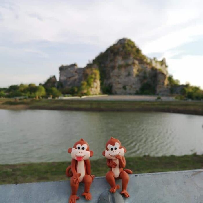 พวงกุญแจ ตุ๊กตาลิง ตรา กลุ่มปั้นลิง - Image 6