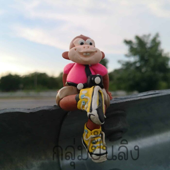 พวงกุญแจ ตุ๊กตาลิง ตรา กลุ่มปั้นลิง - Image 7