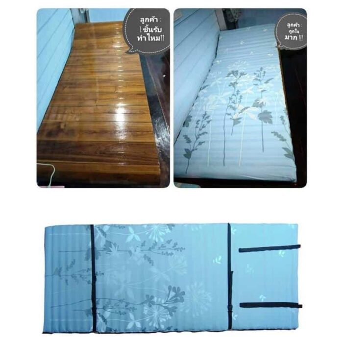 ที่นอนระนาดยางพารา ขนาด 90x200 ซม. ตรา เพียงใจ - รูปภาพ 5