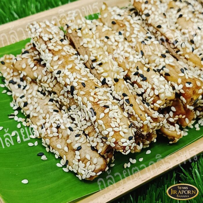 กล้วยแท่งหนึบ อบงา 400 กรัม ตรา จิราพร - Image 3