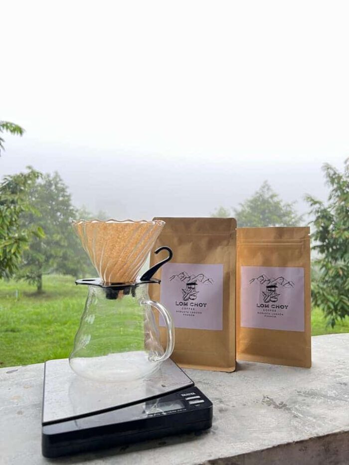 เมล็ดกาแฟคั่วสด โรบัสต้า 100% " LOM CHOY " (Light) ขนาด 100 g. ตรา LOM CHOY - รูปภาพ 4