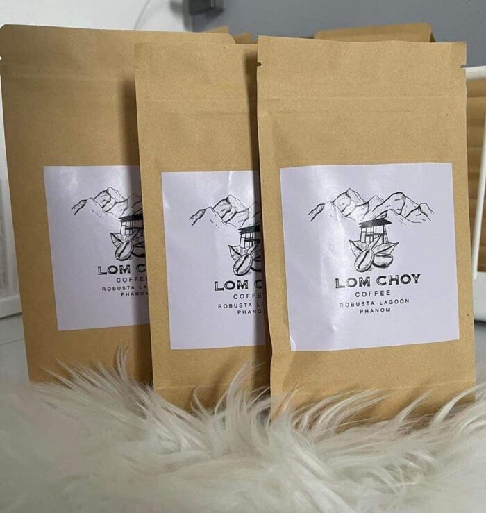 เมล็ดกาแฟคั่วสด โรบัสต้า 100% " LOM CHOY " (Light) ขนาด 100 g. ตรา LOM CHOY - รูปภาพ 5