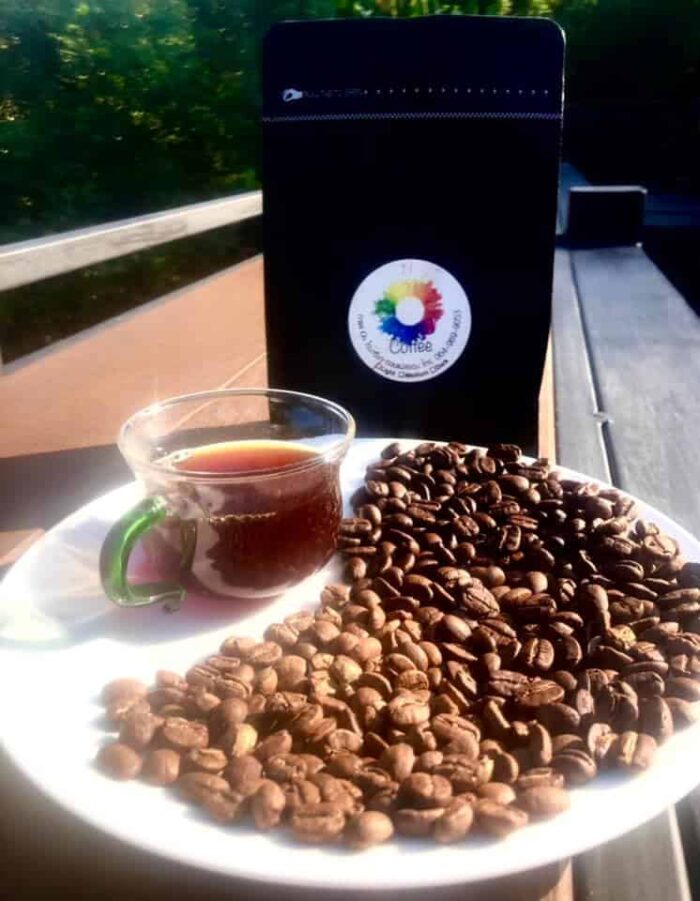 กาแฟอราบิก้าคั่ว แท้100% (Dark) ขนาด 150 กรัม ตรา O3 Coffee - รูปภาพ 5