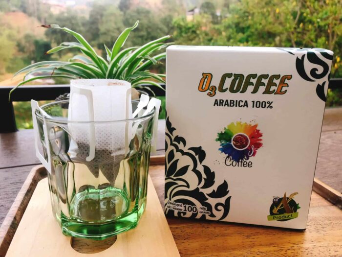 กาแฟดริป แบบ กล่อง ขนาดรวม 100 กรัม (บรรจุ 10 ซอง) ตรา O3 Coffee - Image 3