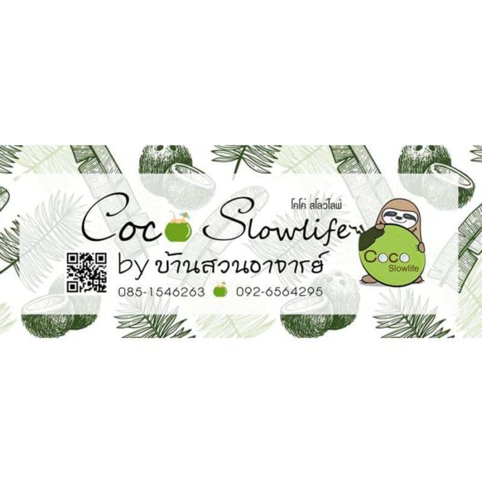 น้ำมะพร้าวออร์แกนนิคแท้ 100 % บรรจุ 270 g. ตรา Coco Slowlife - รูปภาพ 2