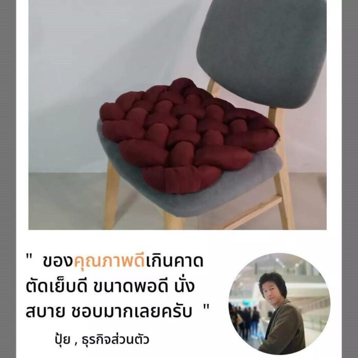 เบาะสาน เบาะยางพาราสำหรับ รองนั่ง / พิงหลัง ตรา เพียงใจ - Image 5