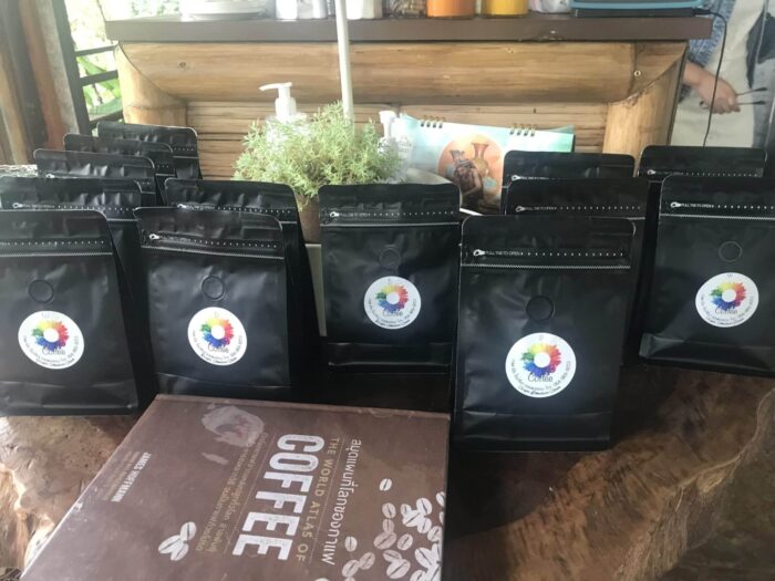 กาแฟอราบิก้าคั่ว แท้100% (Dark) ขนาด 150 กรัม ตรา O3 Coffee