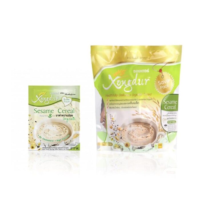 เครื่องดื่มธัญญาหาร งาดำหวานน้อย แพคประหยัด ตรา ซองเดอร์ - Image 3