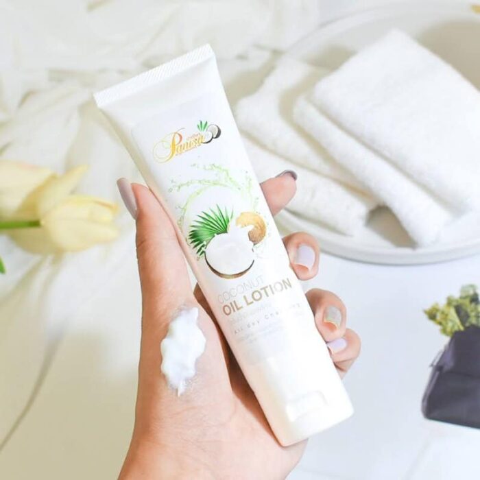 โลชั่นน้ำมันมะพร้าว oil in lotion ขนาด 100 ml ตรา ปาณิษา - Image 5